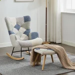 Rocking chair with footrest